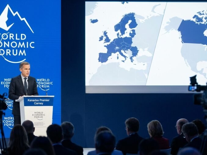 Kanadas Premier Carney entwirft in Davos Szenario eines Westens ohne USA