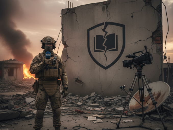 Kriegsberichterstattung, Pressefreiheit und öffentlich-rechtlicher Rundfunk: Eine Analyse der aktuellen Medienkritik