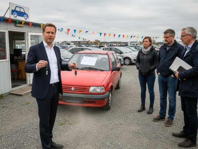 Lindners Karrierewechsel: Vom Finanzminister zum Gebrauchtwagenhändler