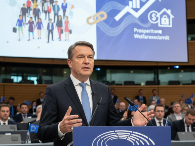 Manfred Weber (EVP) verknüpft Migration und Wohlstandssicherung