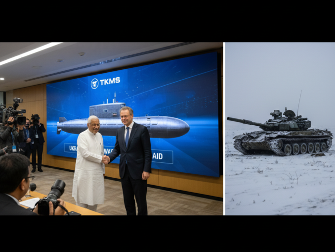 Merz in Indien: U-Boot-Deal mit TKMS im Fokus, Ukraine wartet auf US-Hilfe