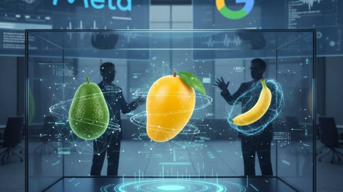 Meta und Google enthüllen neue KI-Modelle: "Avocado", "Mango" und "Nano Banana" im Fokus