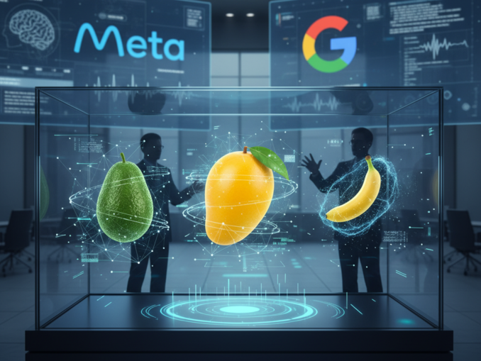 Meta und Google enthüllen neue KI-Modelle: "Avocado", "Mango" und "Nano Banana" im Fokus