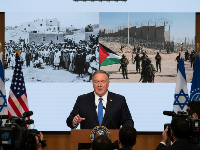 Mike Pompeo kritisiert: Geschichtsrevisionismus im Israel-Palästina-Konflikt?