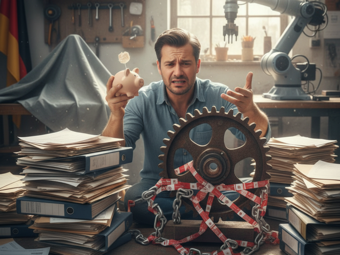 Mittelstand und Handwerk in Deutschland: Bürokratie als größte Investitionsbremse