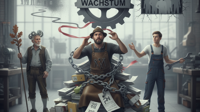 Mittelstand und Handwerk in Deutschland: Bürokratie, Fachkräftemangel und Nachfolge als Wachstumsbremsen