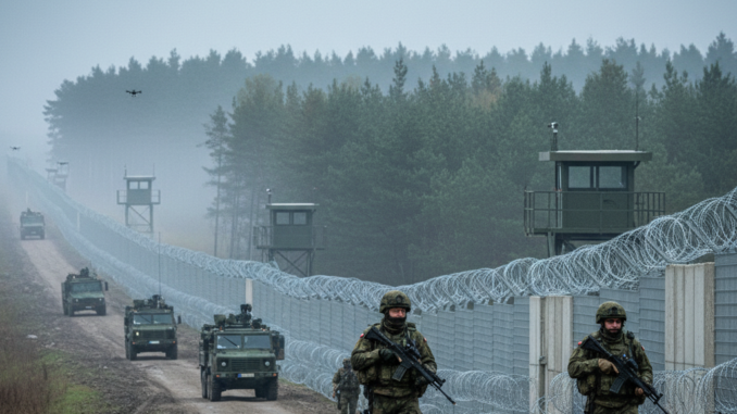 Polen verstärkt Grenzsicherung an Ostgrenze angesichts hybrider Bedrohungen