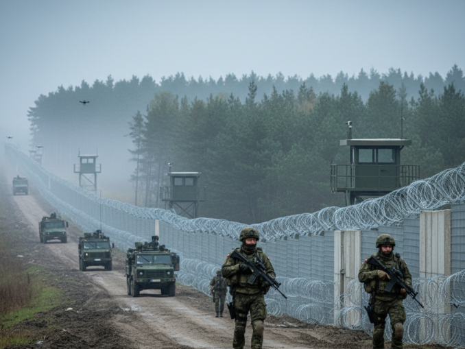 Polen verstärkt Grenzsicherung an Ostgrenze angesichts hybrider Bedrohungen