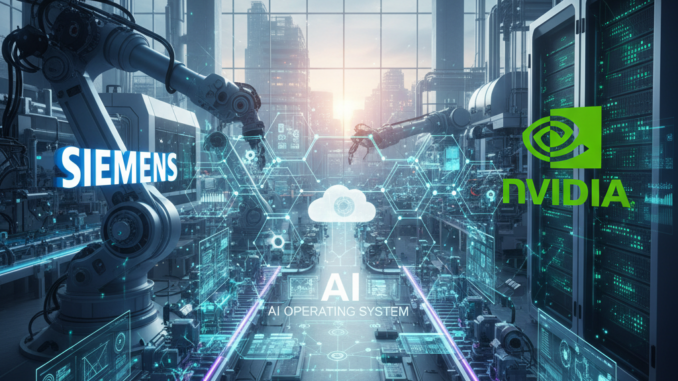Siemens und NVIDIA entwickeln "Industrial AI Operating System" für die Industrie