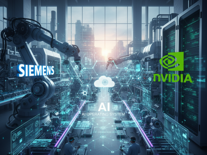 Siemens und NVIDIA entwickeln "Industrial AI Operating System" für die Industrie