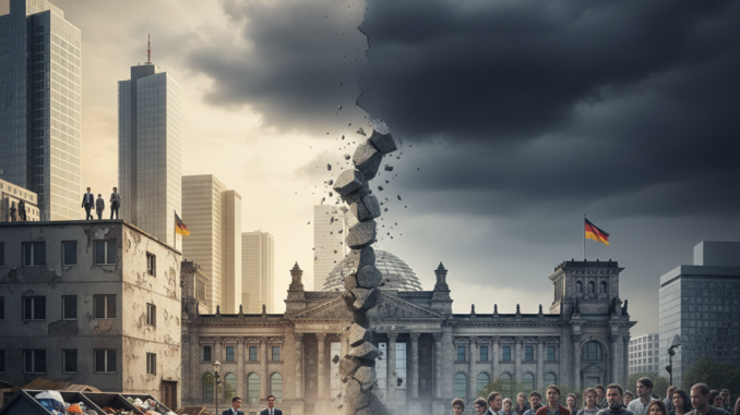 Soziale Ungleichheit und Wirtschaftspessimismus untergraben Vertrauen in Politik in Deutschland