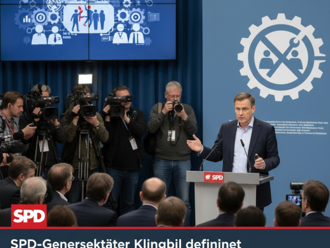 SPD-Generalsekretär Klüssendorf definiert "Arbeiter"-Begriff neu: Strategiewechsel oder Distanzierung?