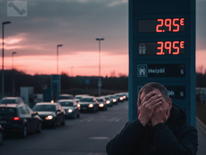 Steigende Spritpreise belasten Autofahrer: Aktuelle Preise für Benzin, Diesel und Heizöl