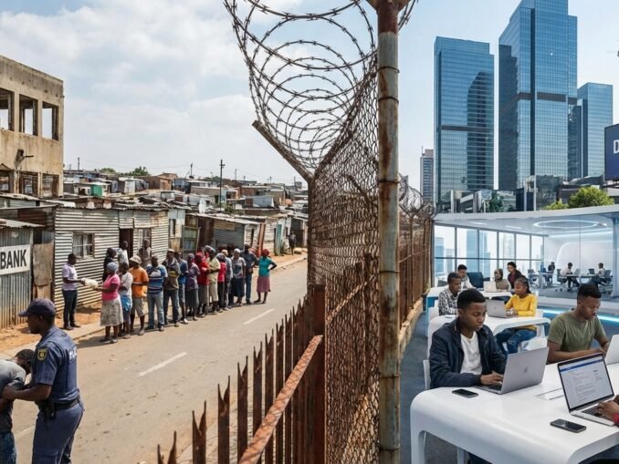 Südafrika: Armut, Arbeitslosigkeit und Kriminalität trotz Technologiehoffnungen