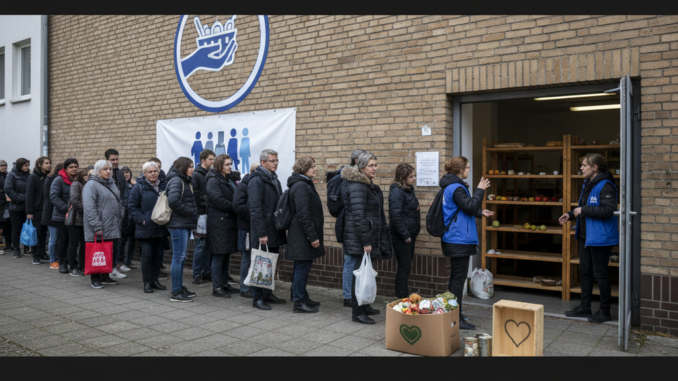 Tafeln am Limit: Steigende Armut und sinkende Lebensmittelspenden in Deutschland