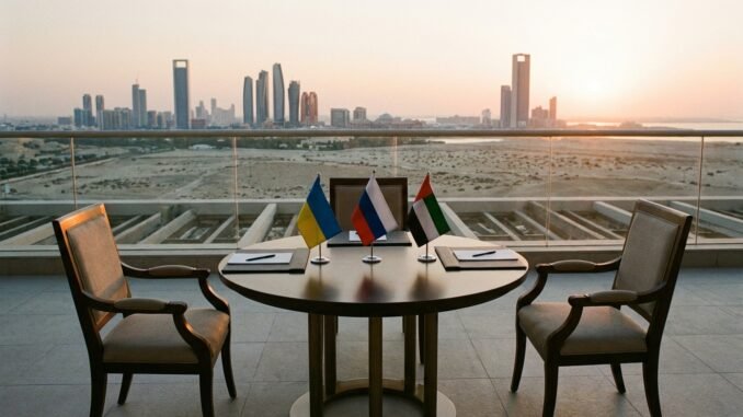 Trilaterale Gespräche zu Ukraine-Konflikt in Abu Dhabi geplant