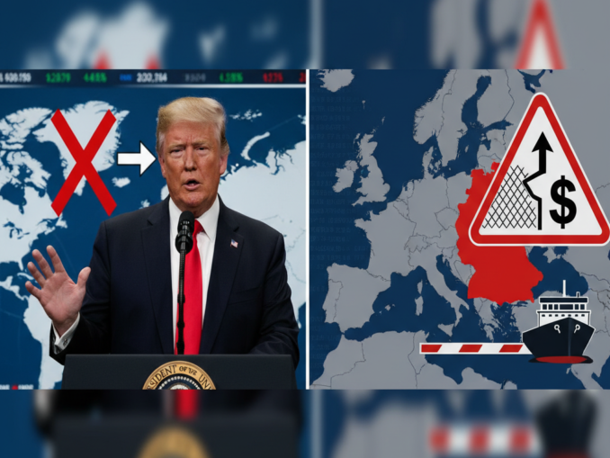Trump droht Europa wegen Grönland mit Zöllen – Deutschland betroffen