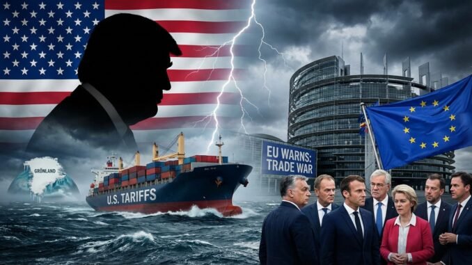 Trump droht Europa wegen Grönland mit Zöllen: EU warnt vor transatlantischem Handelskonflikt