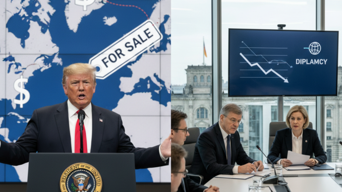 Trumps Grönland-Interesse: Deutsche Regierung bemüht sich um Mäßigung