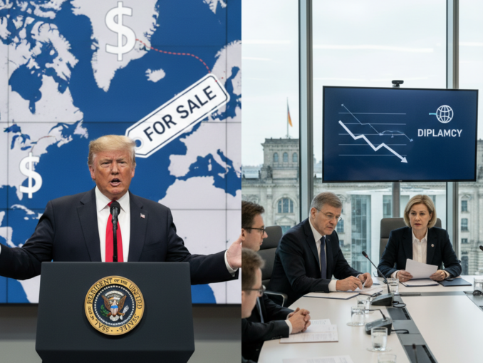 Trumps Grönland-Interesse: Deutsche Regierung bemüht sich um Mäßigung