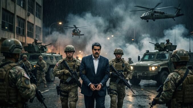 US-Militäroperation in Venezuela 2026: Festnahme Maduros