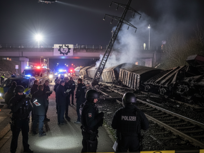 Verfassungsschutz beobachtet Anstieg linksextremer Sabotageakte in Deutschland