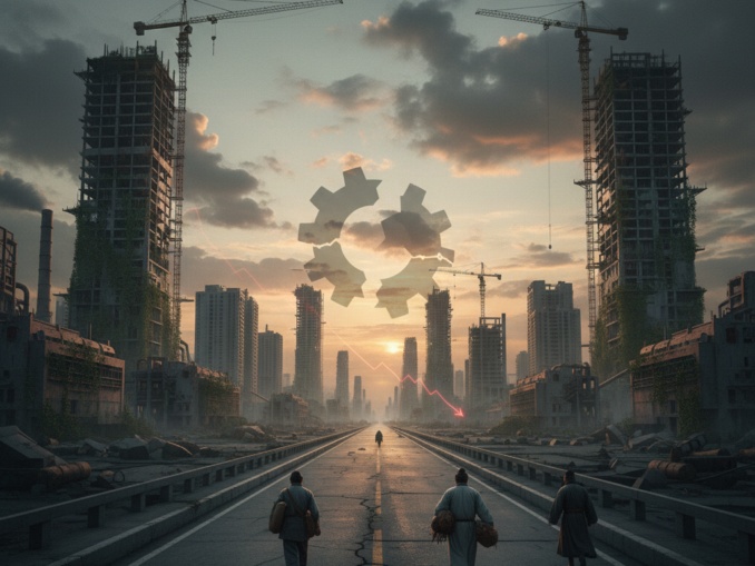 Verlangsamtes Wachstum in China: Strukturelle Probleme belasten Konjunktur 2025