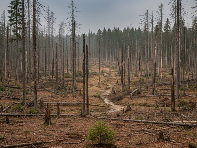 Waldsterben in Deutschland: Dramatische Zuspitzung gefährdet Ökosysteme