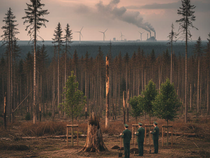 Waldsterben und Umweltschutz: Herausforderungen für die deutsche Umweltpolitik