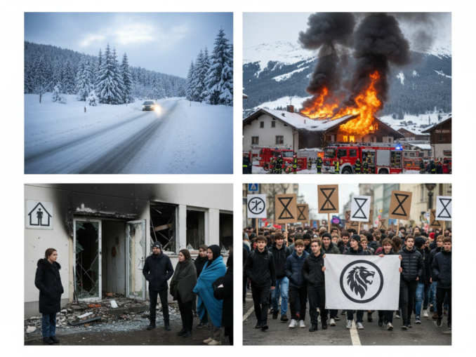 Winterwetter in Deutschland, Brand in Crans-Montana, Angriffe auf Obdachloseneinrichtungen und Proteste im Iran