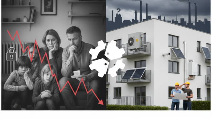 Wirtschaftliche Sorgen und Heizungsgesetz verunsichern Deutschland