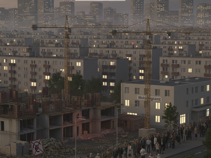 Wohnungsmangel in Deutschland verschärft sich: Bauwirtschaft am Limit, Mieten steigen