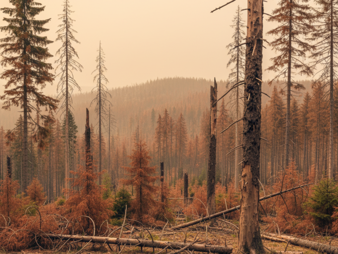 Zustand der deutschen Wälder weiterhin kritisch: Dürre und Schädlinge gefährden Baumbestand