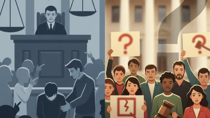 Zweifel an der Justiz: Wahrnehmung von Ungleichbehandlung und Fehlurteilen